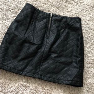 Forever 21 Skirts - NWT black leather skirt size Large Forever 21 Skirts - NWT black leather skirt size Large